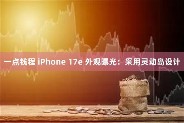 一点钱程 iPhone 17e 外观曝光：采用灵动岛设计